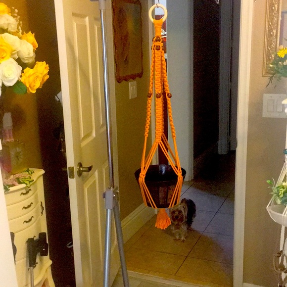 Other - Beautiful handmade cotton macramé plant hanger